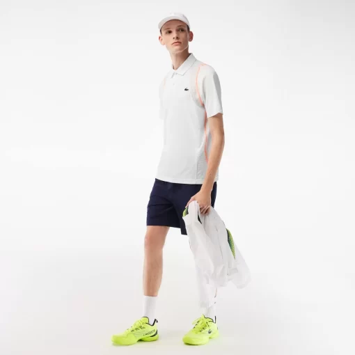 Polo Homme Tennis En Polyester Recycle | Lacoste Clearance