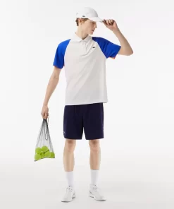 Polo Homme Tennis En Polyester Recycle | Lacoste Flash Sale