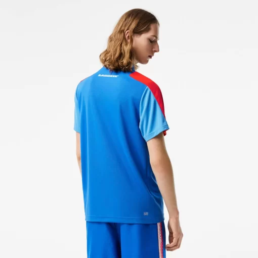 Polo Homme Tennis En Polyester Recycle | Lacoste Cheap