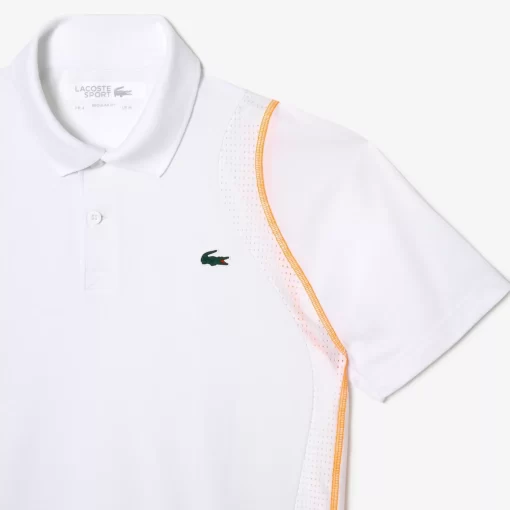 Polo Homme Tennis En Polyester Recycle | Lacoste Clearance