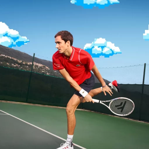 Polo Homme Tennis X Daniil Medvedev | Lacoste Online