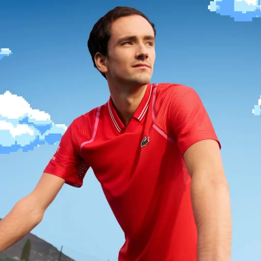 Polo Homme Tennis X Daniil Medvedev | Lacoste Online