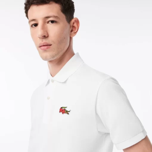 Polo Homme X Netflix En Coton Biologique | Lacoste Hot