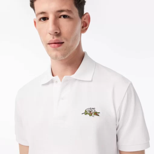 Polo Homme X Netflix En Coton Biologique | Lacoste Sale