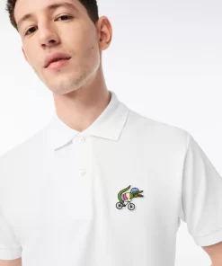 Polo Homme X Netflix En Coton Biologique | Lacoste Online