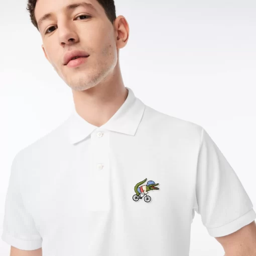 Polo Homme X Netflix En Coton Biologique | Lacoste Online