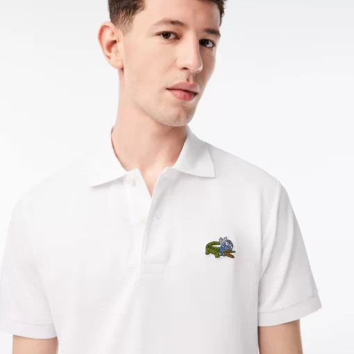 Polo Homme X Netflix En Coton Biologique | Lacoste Cheap