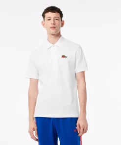 Polo Homme X Netflix En Coton Biologique | Lacoste Hot