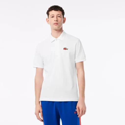 Polo Homme X Netflix En Coton Biologique | Lacoste Hot