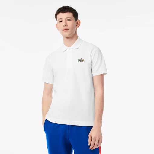 Polo Homme X Netflix En Coton Biologique | Lacoste New