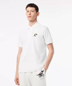 Polo Homme X Netflix En Coton Biologique | Lacoste Online