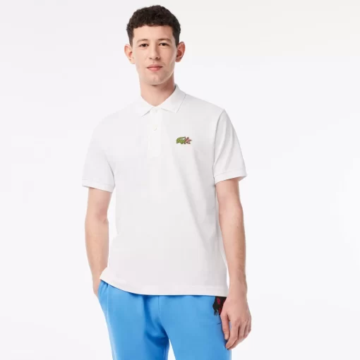 Polo Homme X Netflix En Coton Biologique | Lacoste Hot