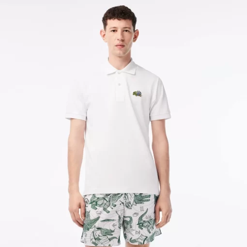 Polo Homme X Netflix En Coton Biologique | Lacoste Cheap