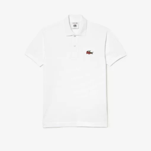 Polo Homme X Netflix En Coton Biologique | Lacoste Hot