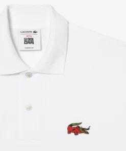 Polo Homme X Netflix En Coton Biologique | Lacoste Hot