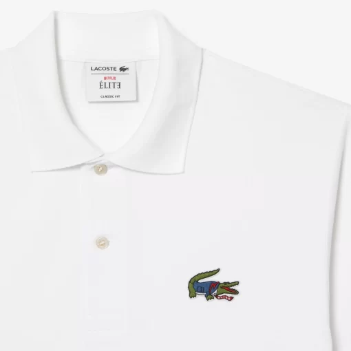 Polo Homme X Netflix En Coton Biologique | Lacoste New