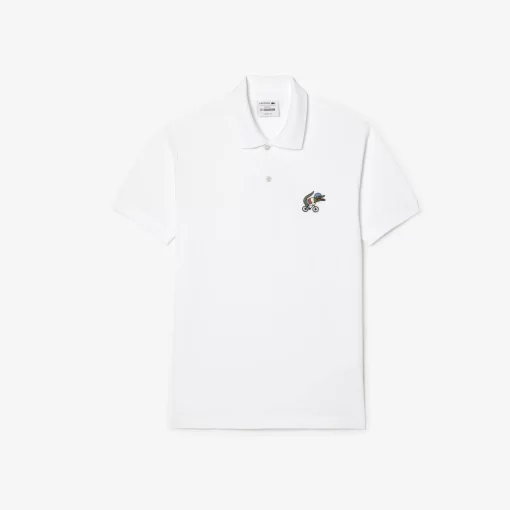 Polo Homme X Netflix En Coton Biologique | Lacoste Online