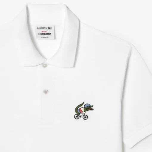 Polo Homme X Netflix En Coton Biologique | Lacoste Online