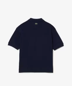 Polo Imprime Avec Inscriptions En Petit Pique | Lacoste Cheap