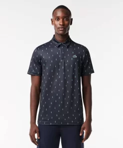 Polo Imprime Homme Golf En Polyester Recycle | Lacoste Shop