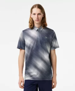 Polo Imprime Homme Golf En Polyester Recycle | Lacoste Hot