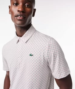 Polo Imprime Homme Golf En Polyester Recycle | Lacoste Store