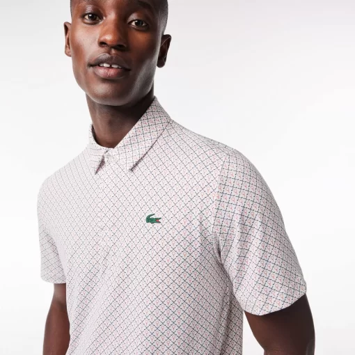 Polo Imprime Homme Golf En Polyester Recycle | Lacoste Store