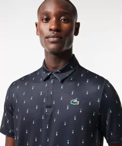 Polo Imprime Homme Golf En Polyester Recycle | Lacoste Shop