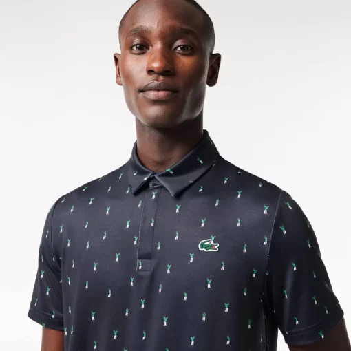 Polo Imprime Homme Golf En Polyester Recycle | Lacoste Shop