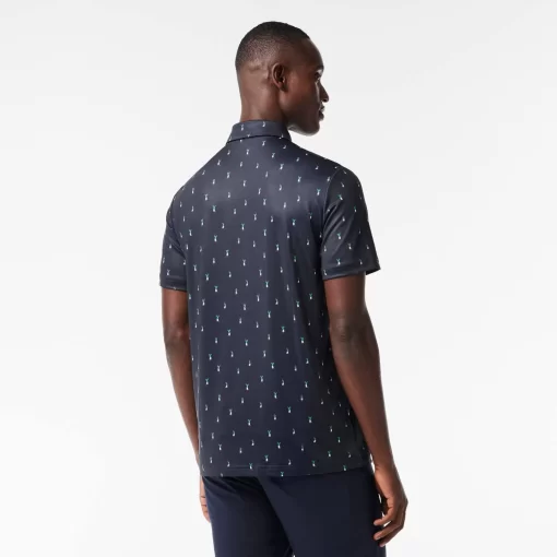 Polo Imprime Homme Golf En Polyester Recycle | Lacoste Shop