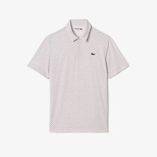 Polo Imprime Homme Golf En Polyester Recycle | Lacoste Store