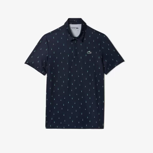 Polo Imprime Homme Golf En Polyester Recycle | Lacoste Shop