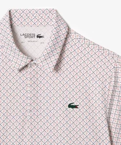 Polo Imprime Homme Golf En Polyester Recycle | Lacoste Store