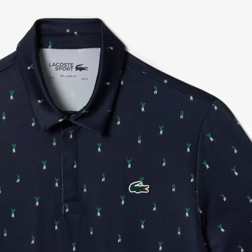 Polo Imprime Homme Golf En Polyester Recycle | Lacoste Shop