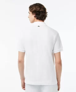 Polo L.12.12 En Petit Pique De Coton Avec Badges | Lacoste Store