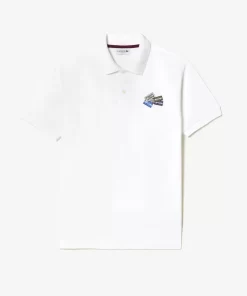 Polo L.12.12 En Petit Pique De Coton Avec Badges | Lacoste Store