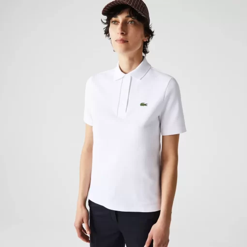 Polo Regular Fit En Coton Biologique Raye | Lacoste Fashion