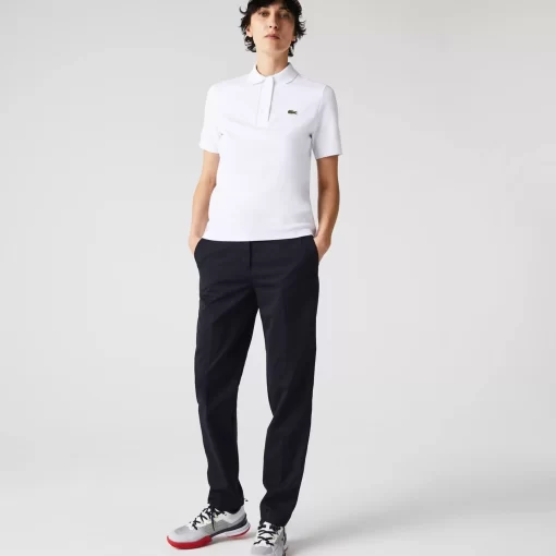 Polo Regular Fit En Coton Biologique Raye | Lacoste Fashion