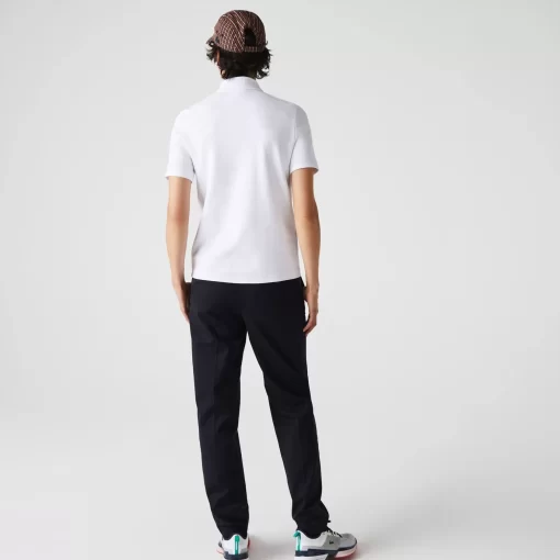 Polo Regular Fit En Coton Biologique Raye | Lacoste Fashion