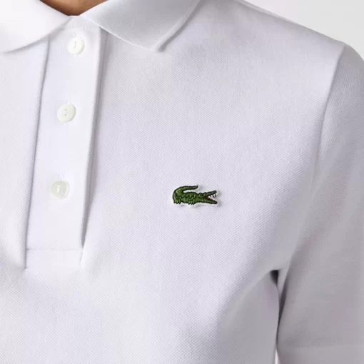 Polo Regular Fit En Coton Biologique Raye | Lacoste Fashion