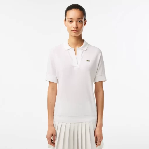 Polo Relax Fit En Pique Fluide | Lacoste Clearance