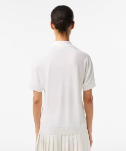 Polo Relax Fit En Pique Fluide | Lacoste Clearance