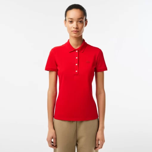 Polo Slim Fit En Pique De Coton Stretch | Lacoste Cheap