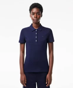 Polo Slim Fit En Pique De Coton Stretch | Lacoste Online