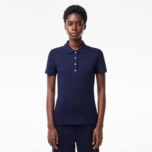 Polo Slim Fit En Pique De Coton Stretch | Lacoste Online