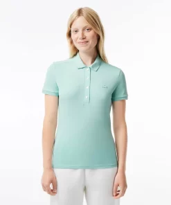 Polo Slim Fit En Pique De Coton Stretch | Lacoste New