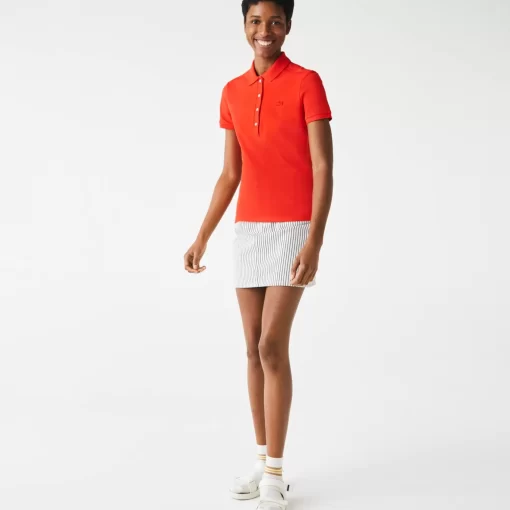 Polo Slim Fit En Pique De Coton Stretch | Lacoste Hot