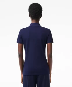 Polo Slim Fit En Pique De Coton Stretch | Lacoste Online