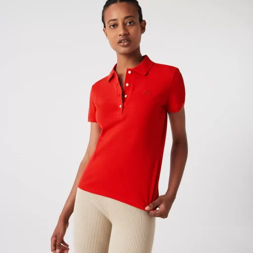 Polo Slim Fit En Pique De Coton Stretch | Lacoste Cheap