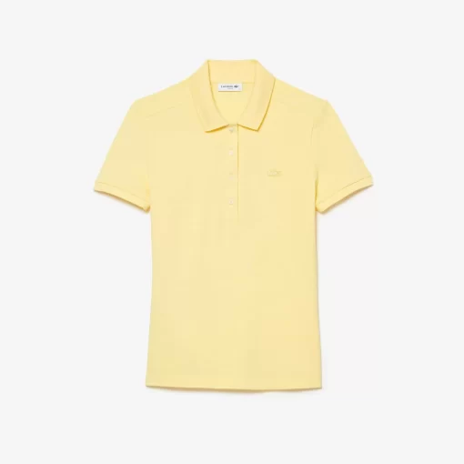 Polo Slim Fit En Pique De Coton Stretch | Lacoste Discount